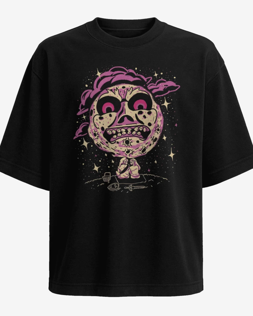 Polera Oversize A Luz de la Luna