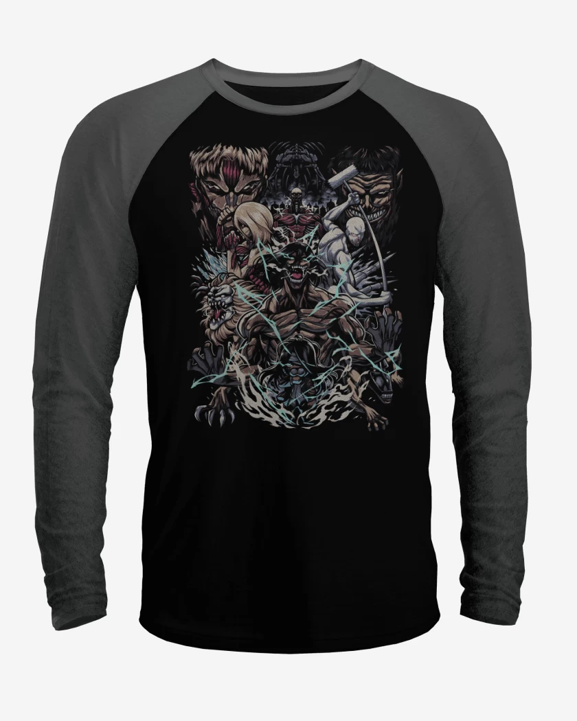 Polera Raglan Furia de Titanes