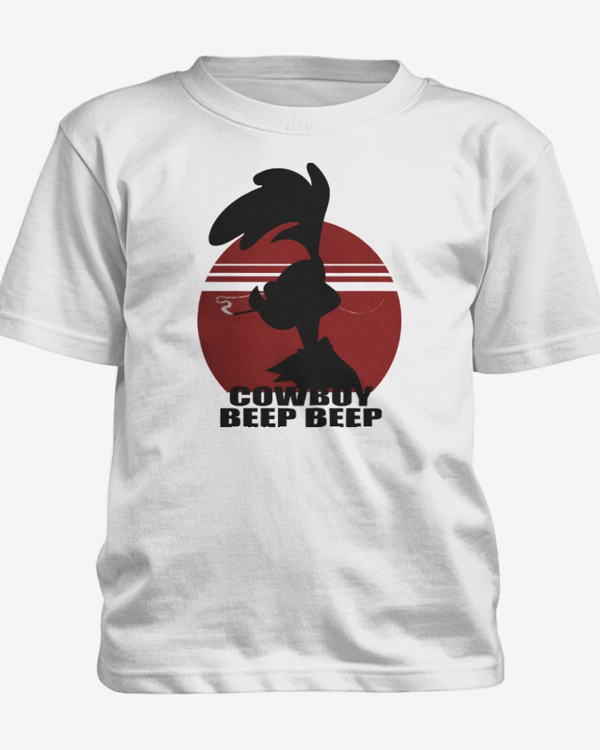 Polera de niño Blanco de Cowboy Beep Beep