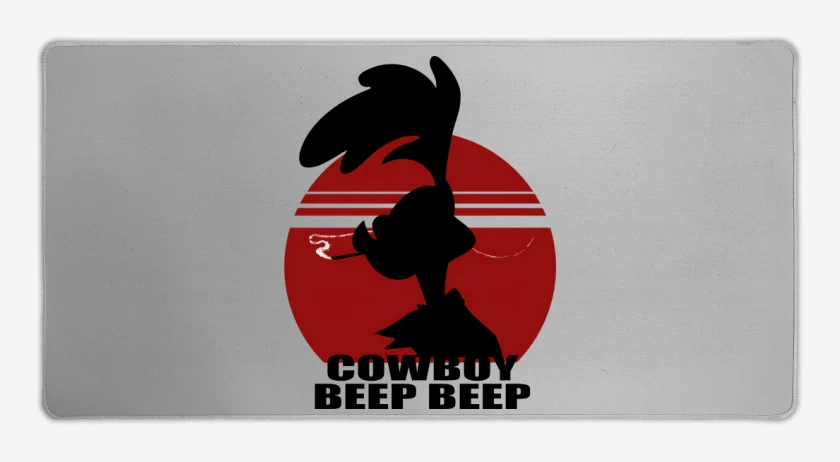 Mouse pad Gamer Cowboy Beep Beep