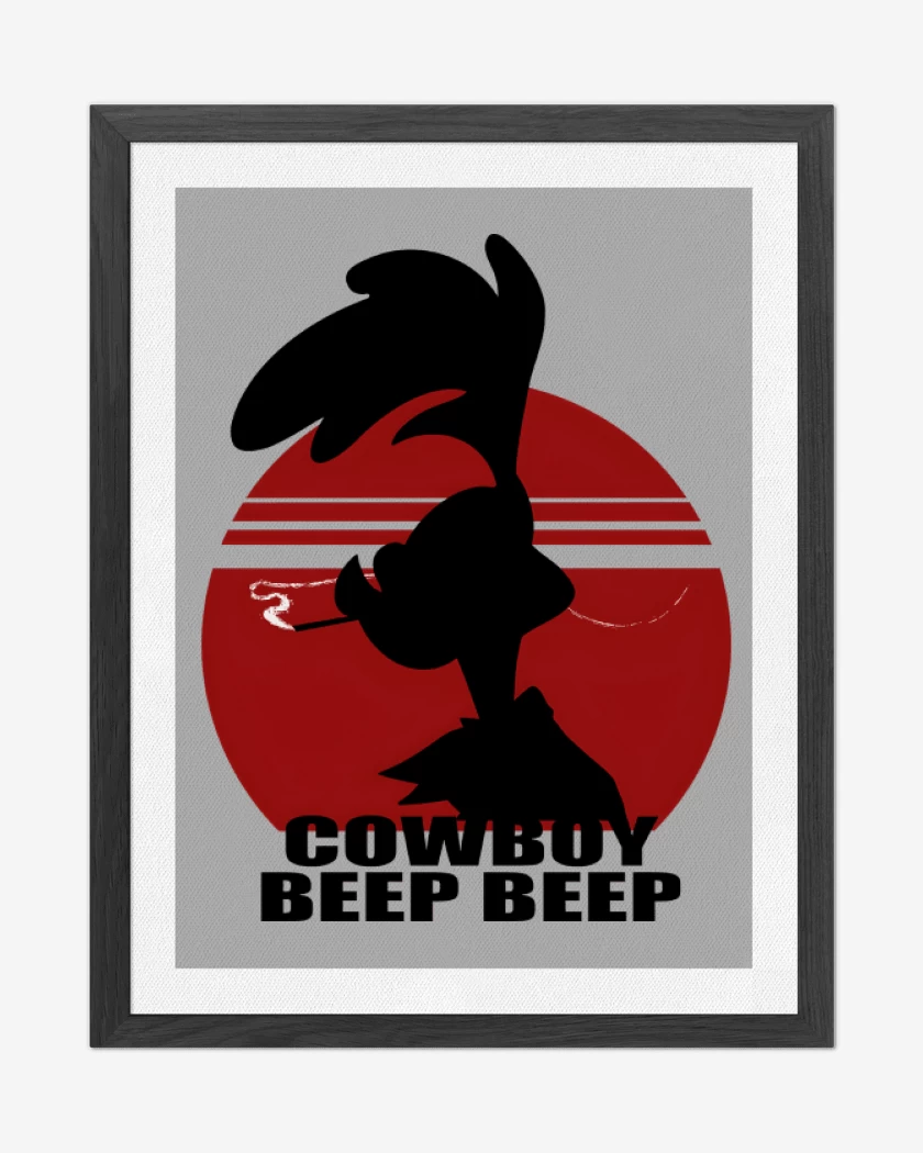 Cuadro decorativo Cowboy Beep Beep