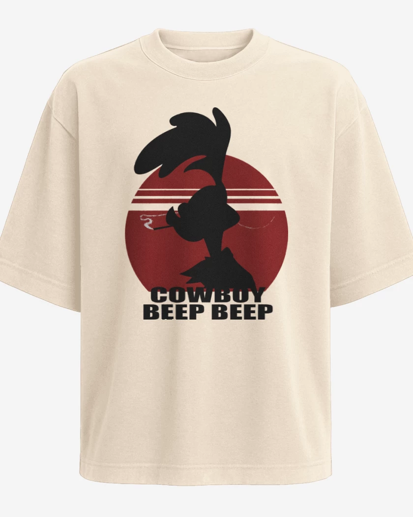 Polera Oversize Cowboy Beep Beep