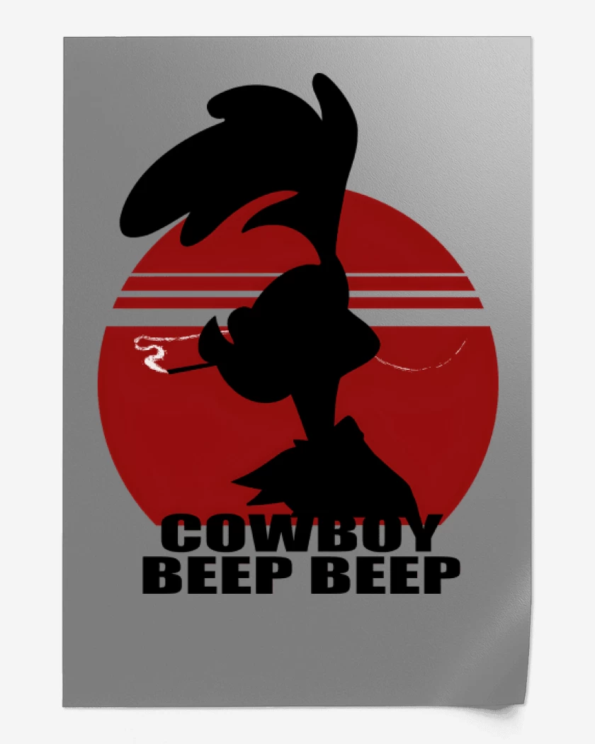 Print Cowboy Beep Beep