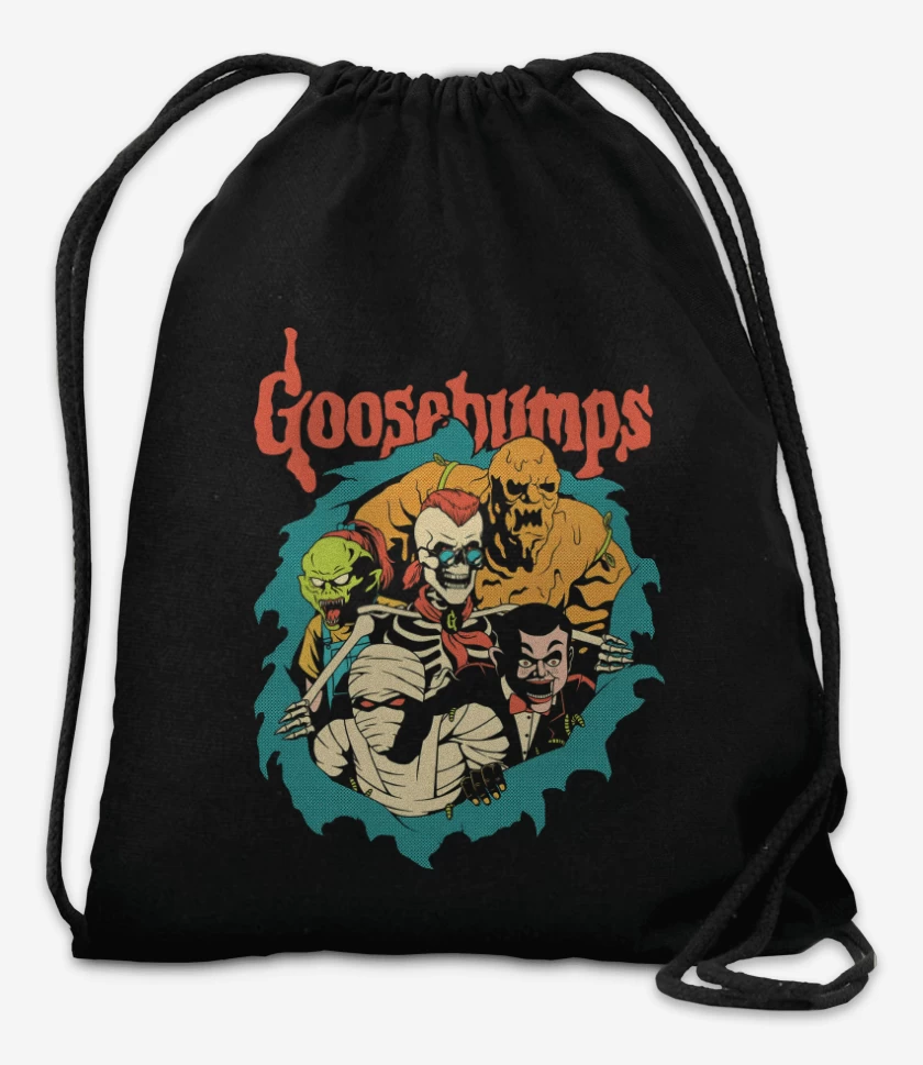 Mochila Negro de Escalofríos