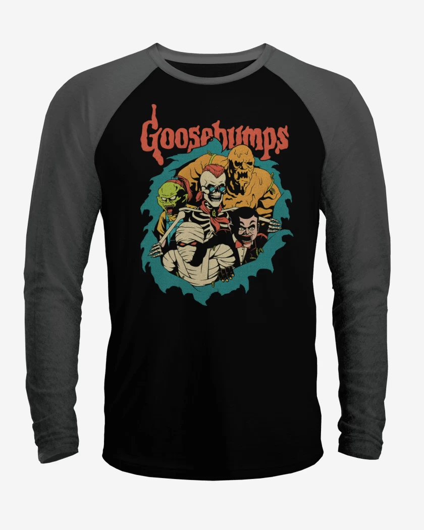 Polera Raglan Escalofríos