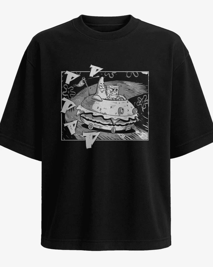 Polera Oversize Initial Esponja