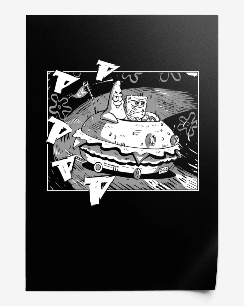 Print Initial Esponja