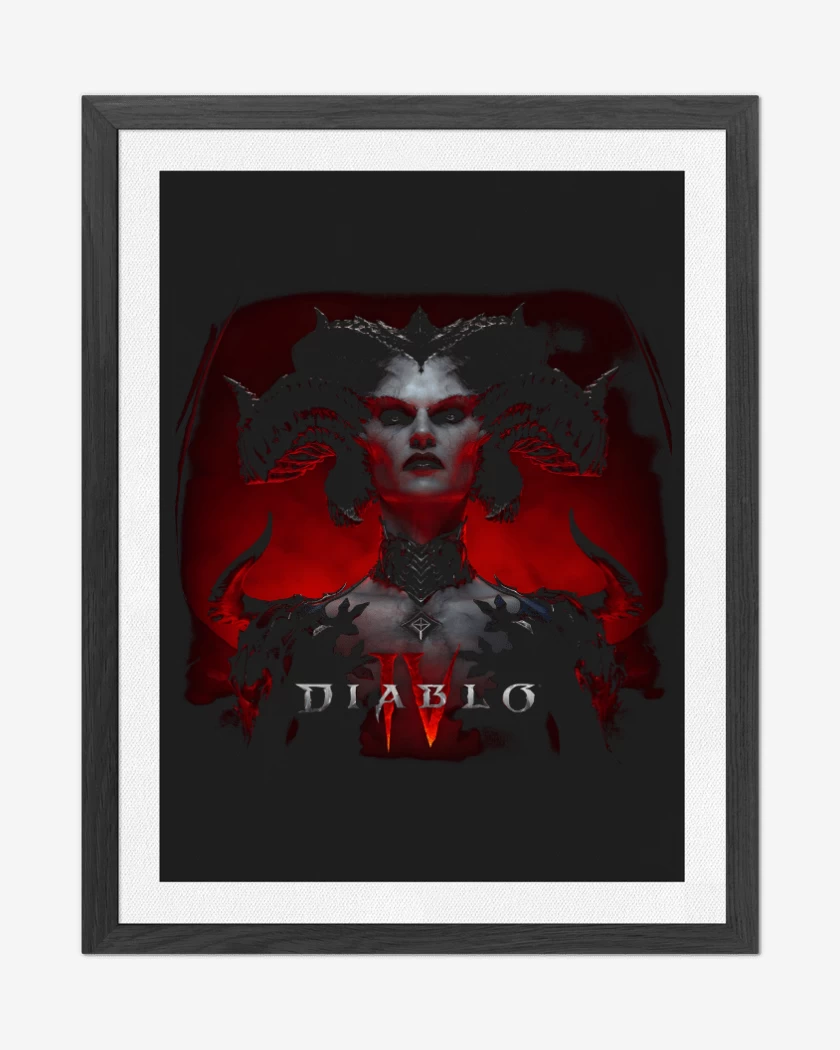 Cuadro decorativo Diablo IV