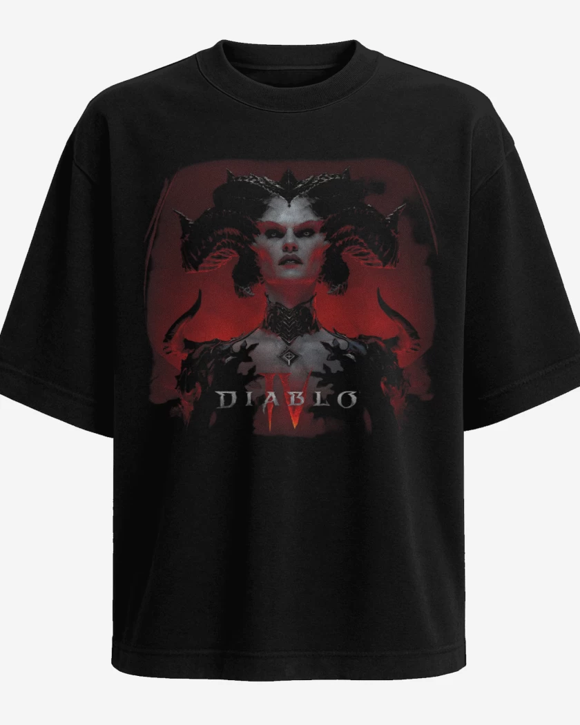 Polera Oversize Diablo IV