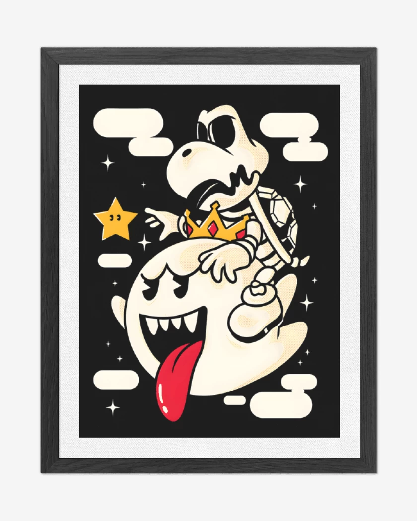Cuadro decorativo Negro de El Rey de la Muerte