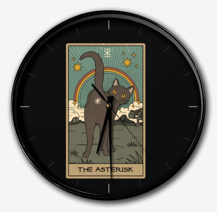 Reloj Gatito Asterisco 