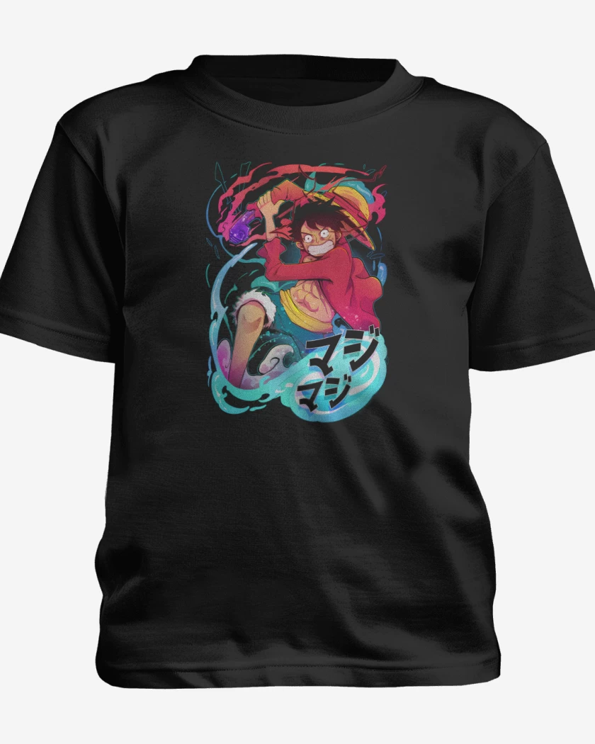 Polera de niño Negro de Rey Pirata 
