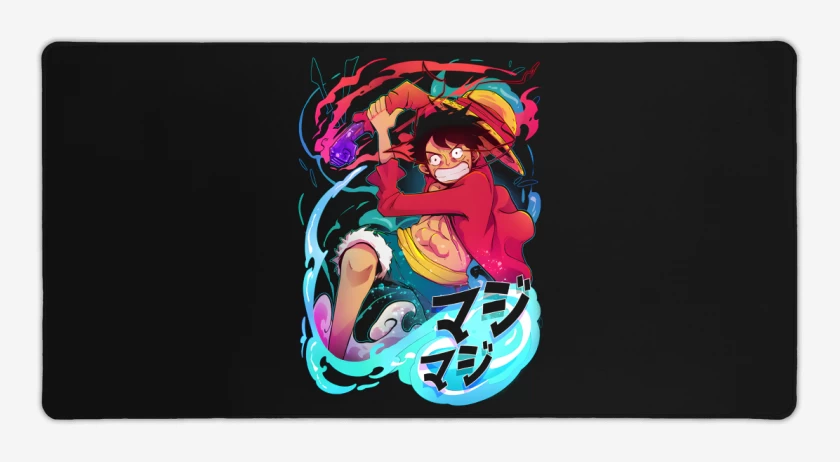 Mouse pad Gamer Negro de Rey Pirata 