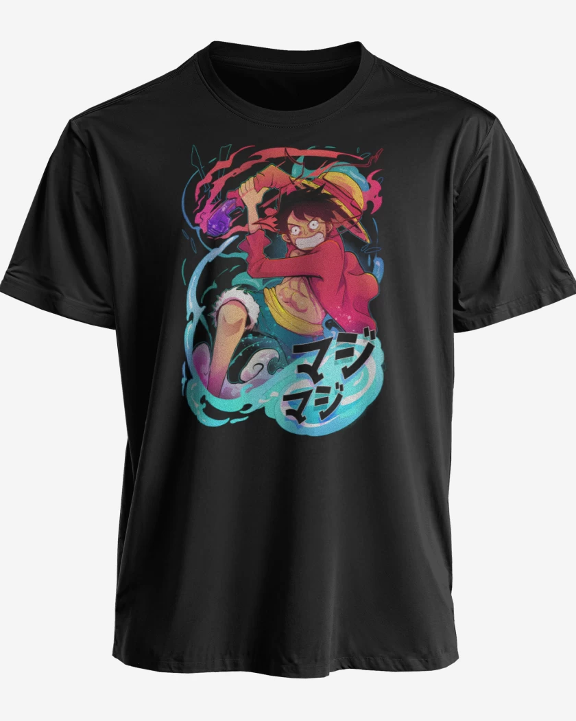 Polera premium Negro de Rey Pirata 