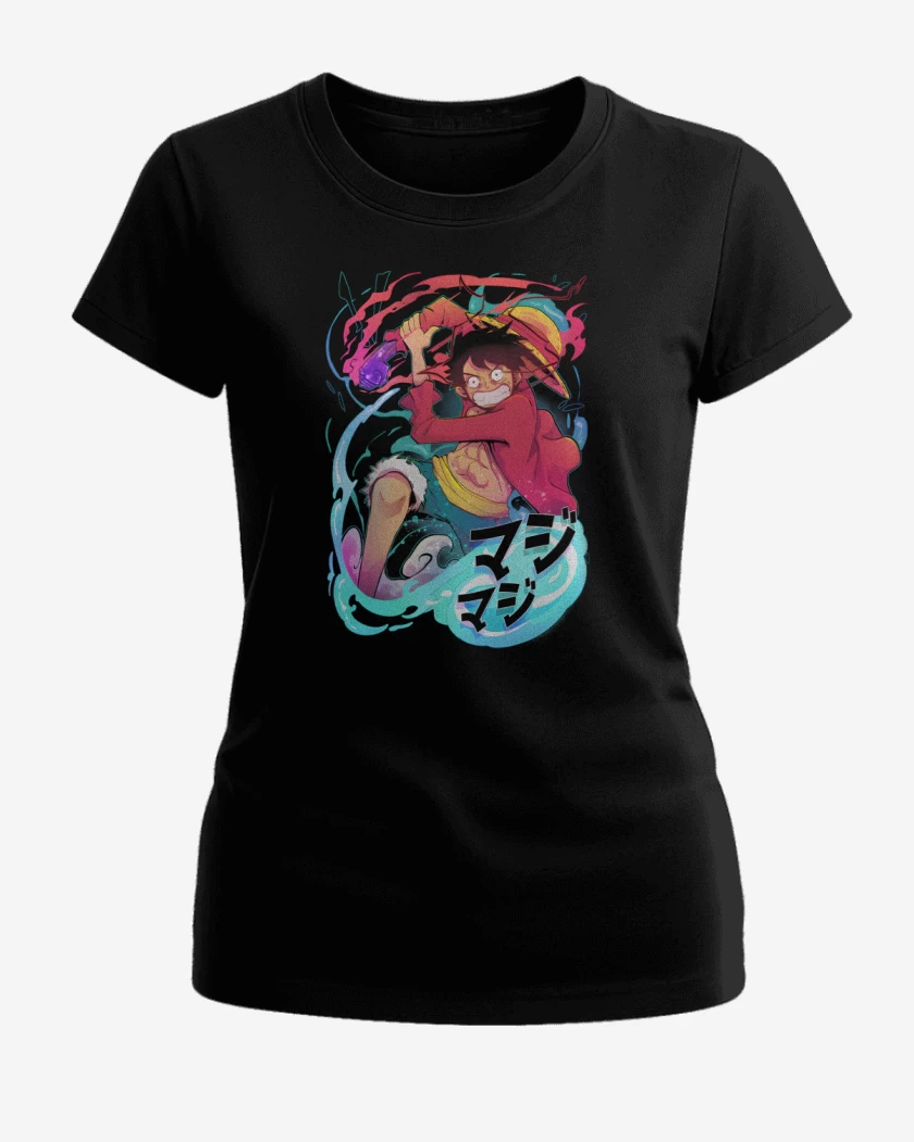 Polera de Mujer Negro de Rey Pirata 