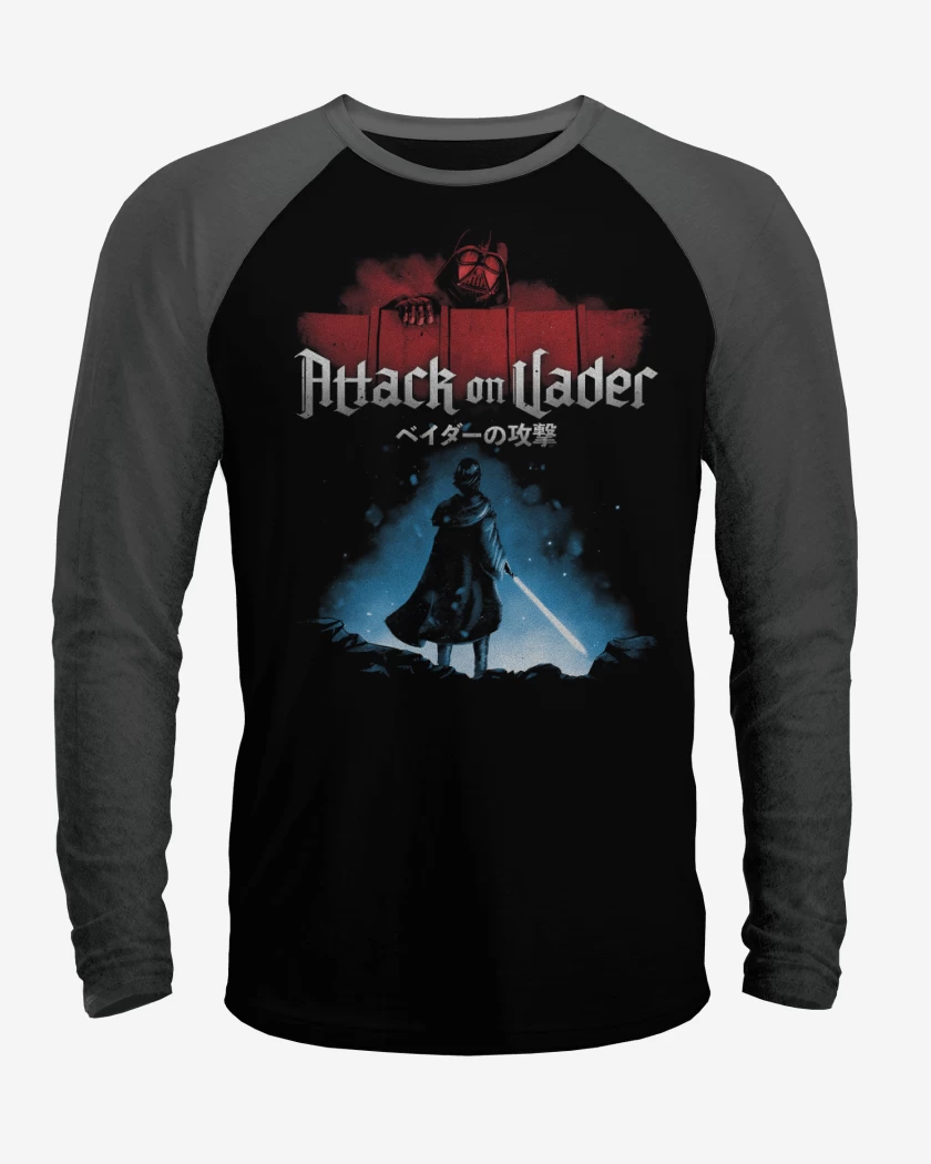 Polera Raglan Attack on Vader Nro 2