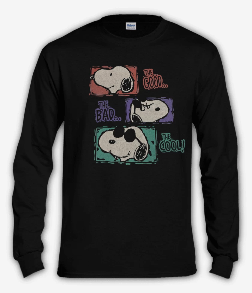 Polera manga larga Negro de The Cool