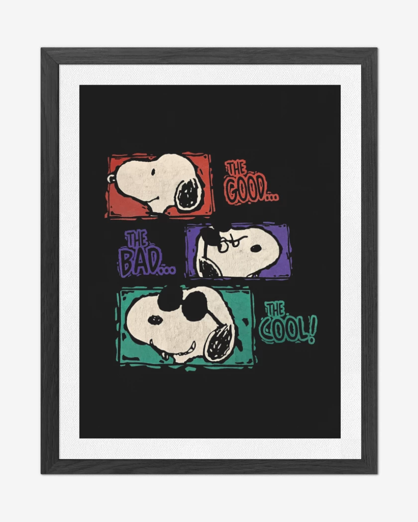 Cuadro decorativo Negro de The Cool