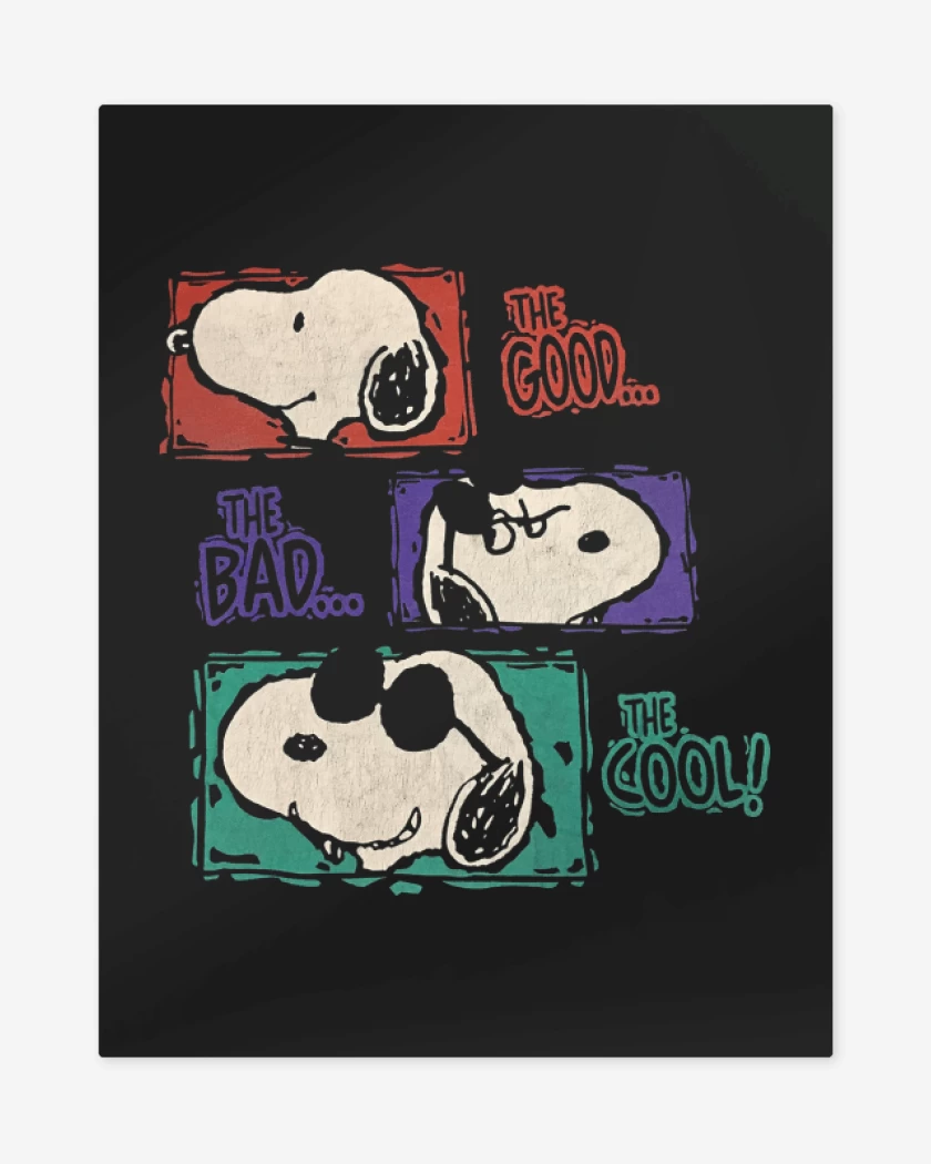 Print metalico Negro de The Cool