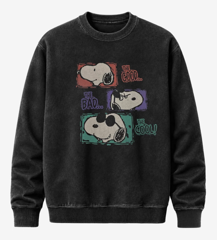 Poleron Polo Acid Wash Negro de The Cool