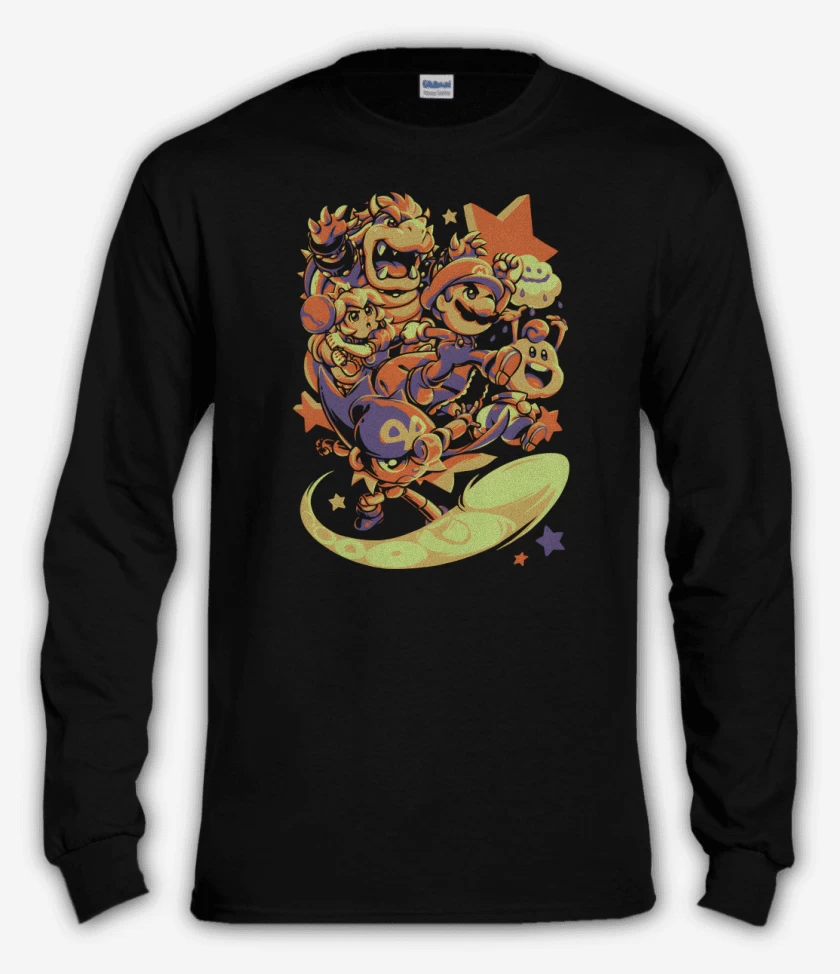 Polera manga larga Negro de Marito RPG
