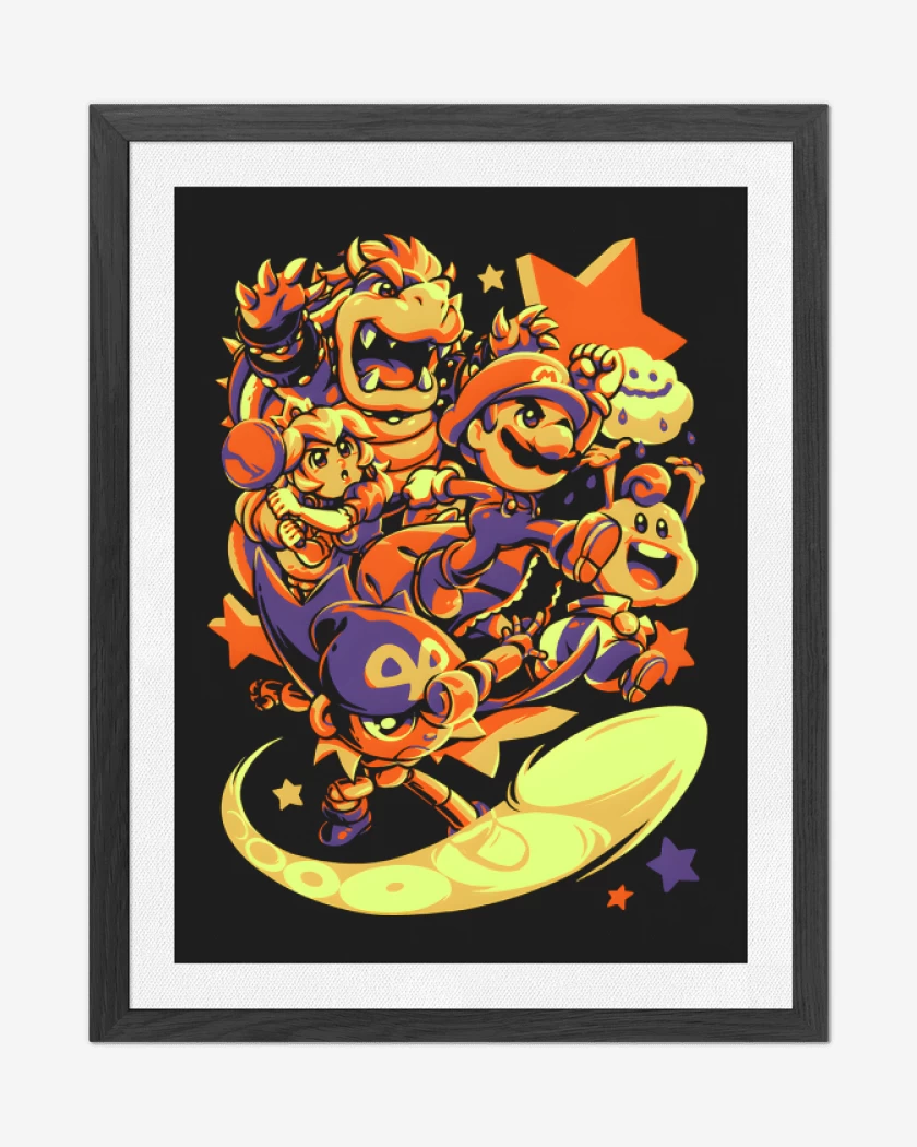 Cuadro decorativo Negro de Marito RPG