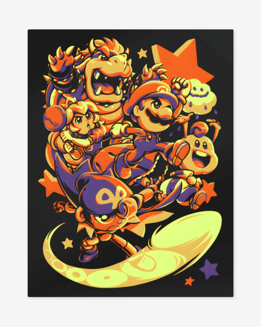 Print metalico Negro de Marito RPG