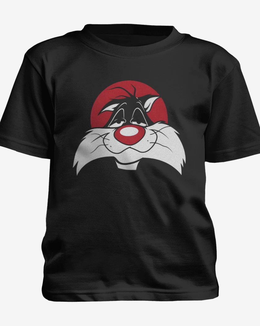 Polera de niño Negro de Silvestre Flojito