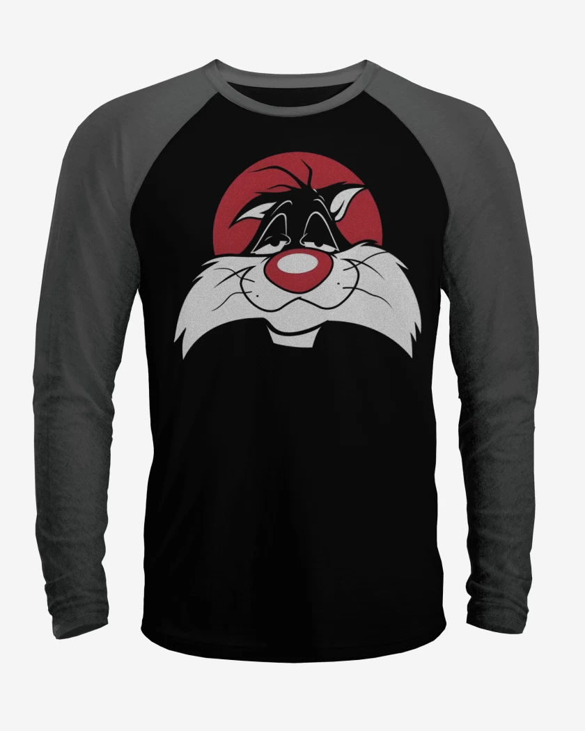 Polera Raglan Negro / Negro Heather de Silvestre Flojito