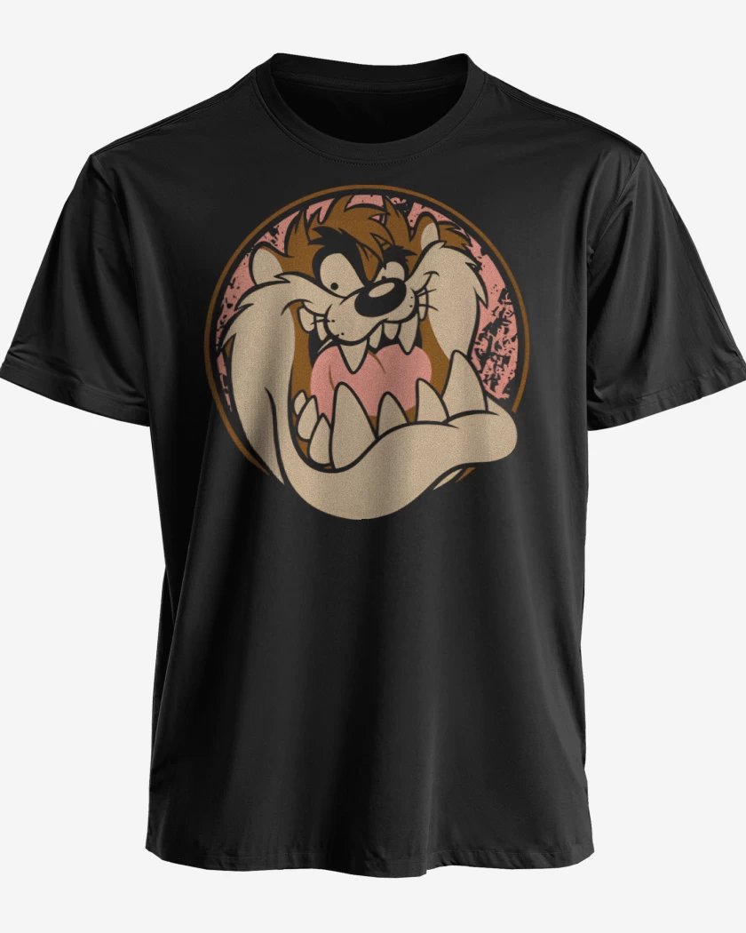 Polera premium Negro de Peligroso Taz