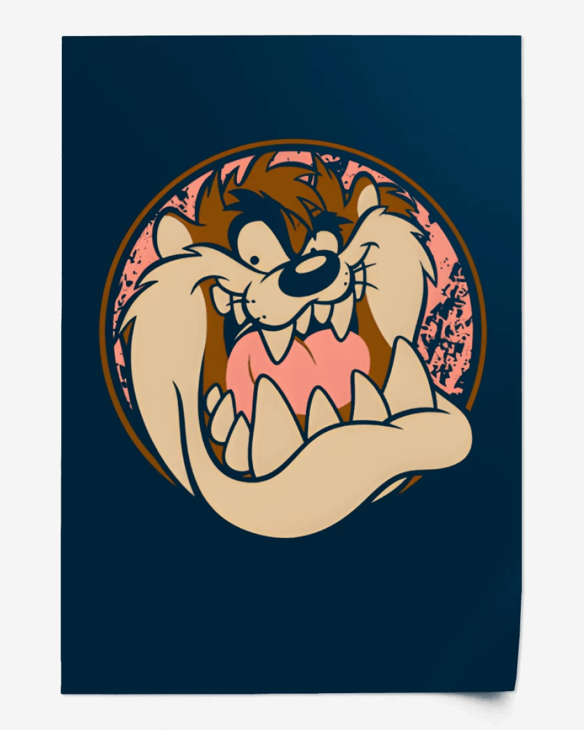 Print Peligroso Taz