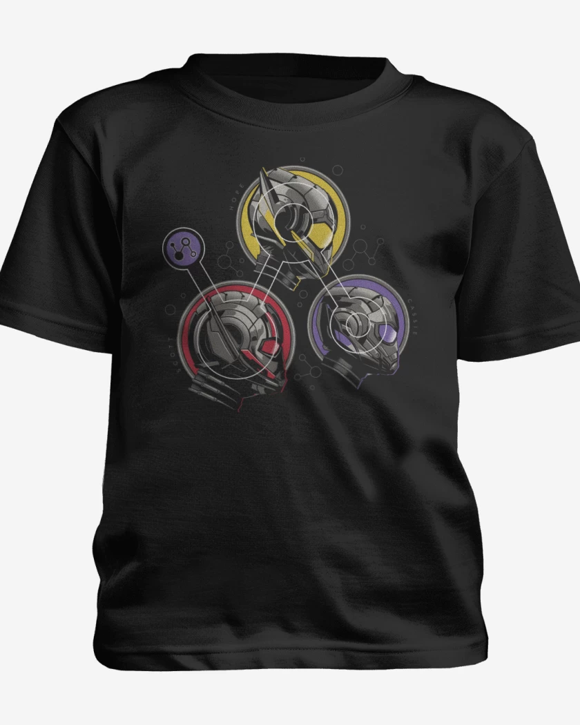 Polera de niño Negro de Team Hormiga