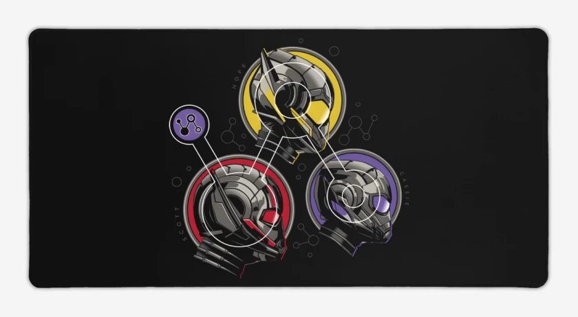 Mouse pad Gamer Negro de Team Hormiga