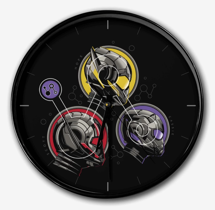 Reloj Negro de Team Hormiga