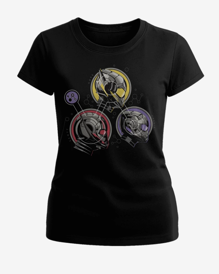 Polera de Mujer Negro de Team Hormiga