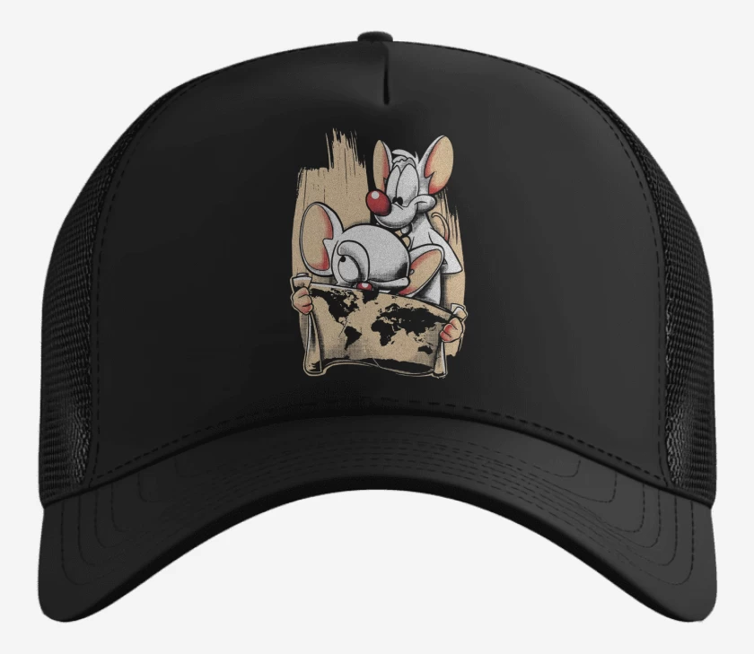 Gorro Negro de Conquistar el Mundo