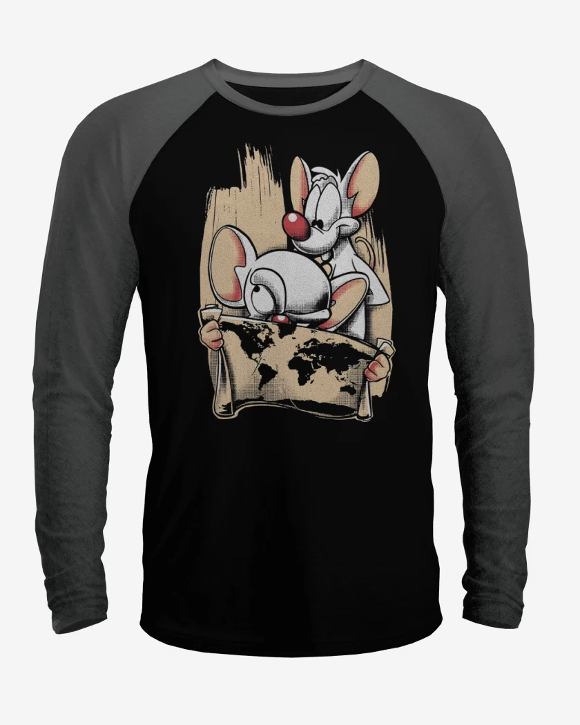 Polera Raglan Conquistar el Mundo