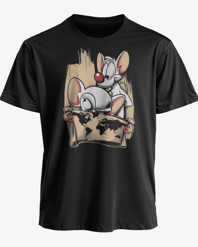 Polera premium Negro de Conquistar el Mundo