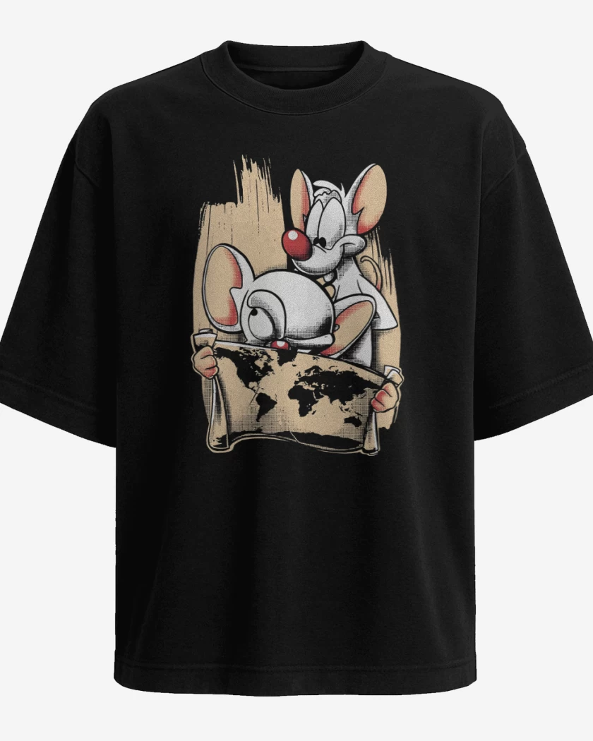 Polera Oversize Conquistar el Mundo