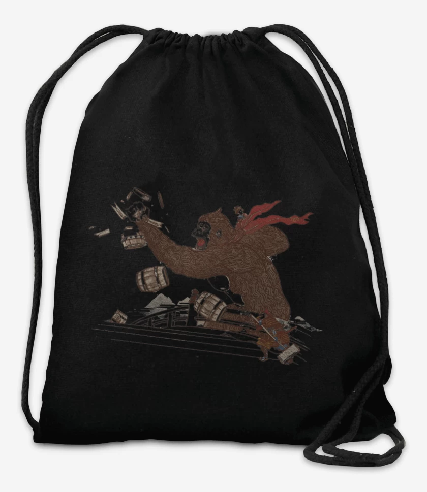 Mochila Negro de Donkey Furioso