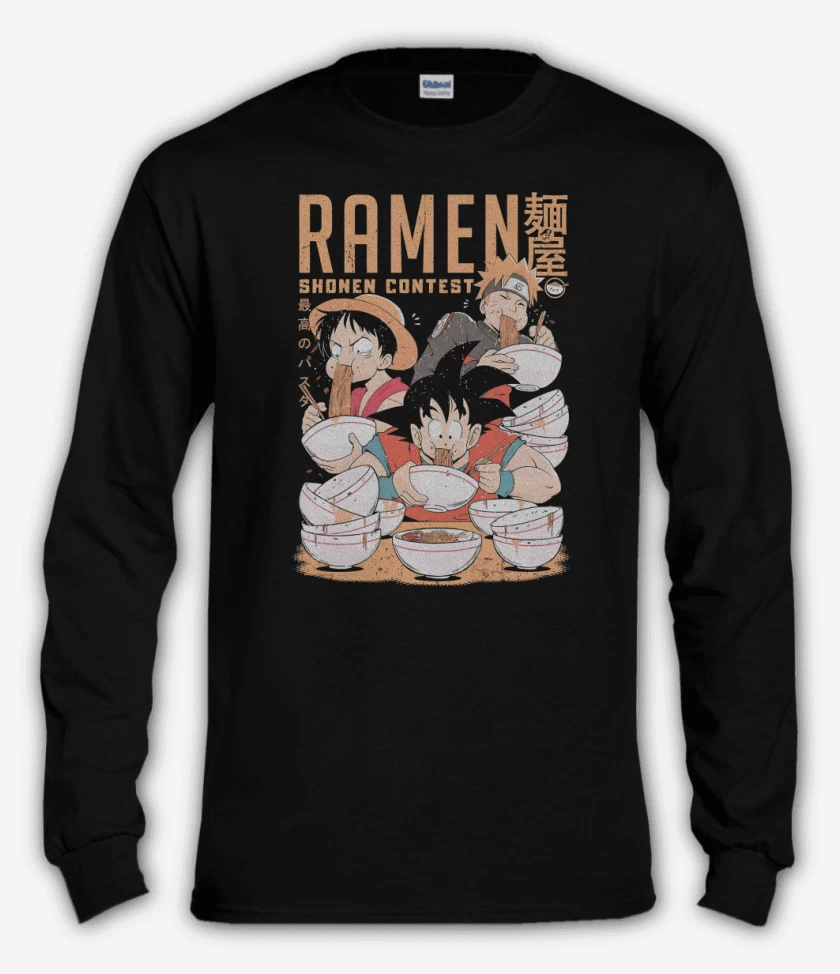 Polera manga larga Competencia de Ramen