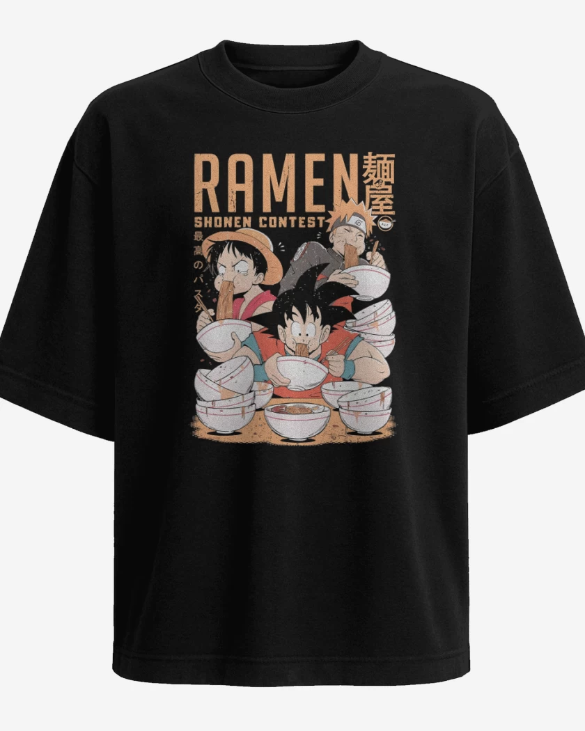 Polera Oversize Competencia de Ramen