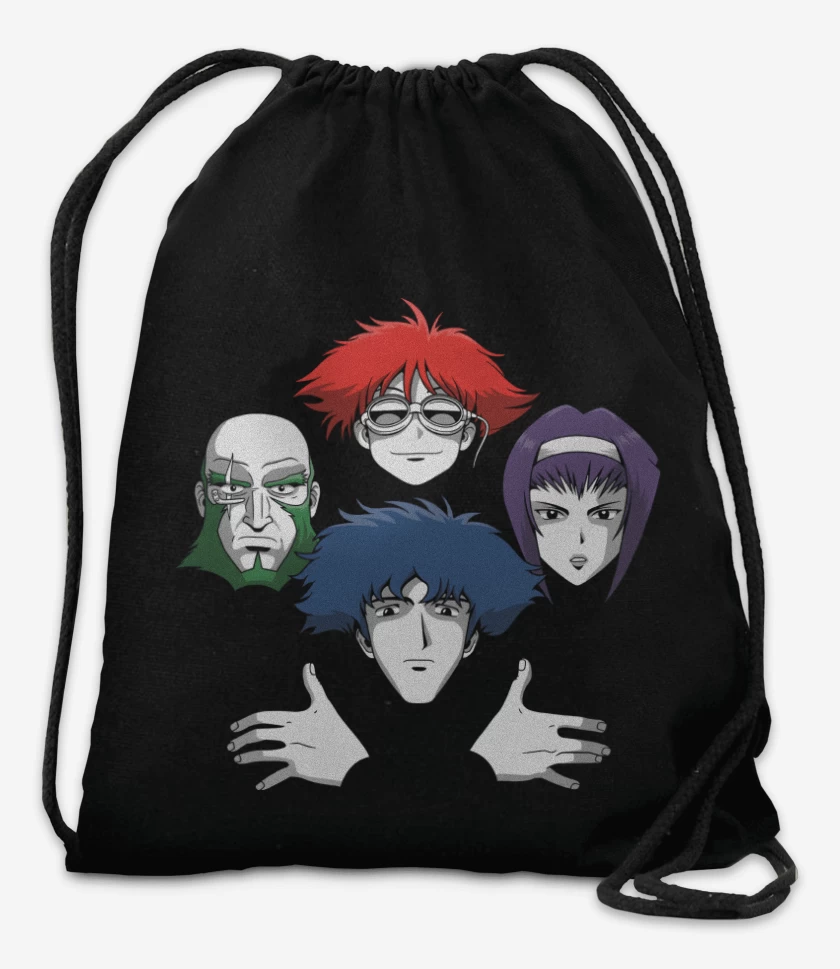 Mochila Negro de Bohemian Bebop 