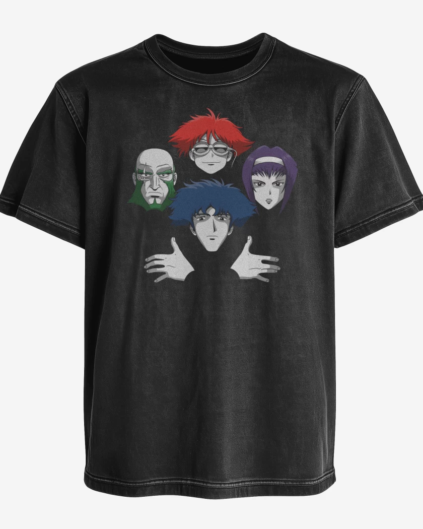 Polera desgastada Bohemian Bebop 