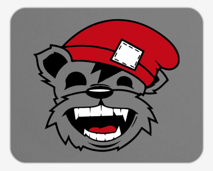 Mousepad Gris Melange de Bear