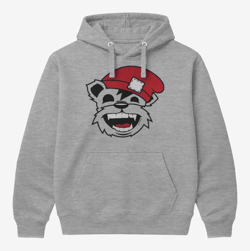 Polerón Canguro Gris Melange de Bear