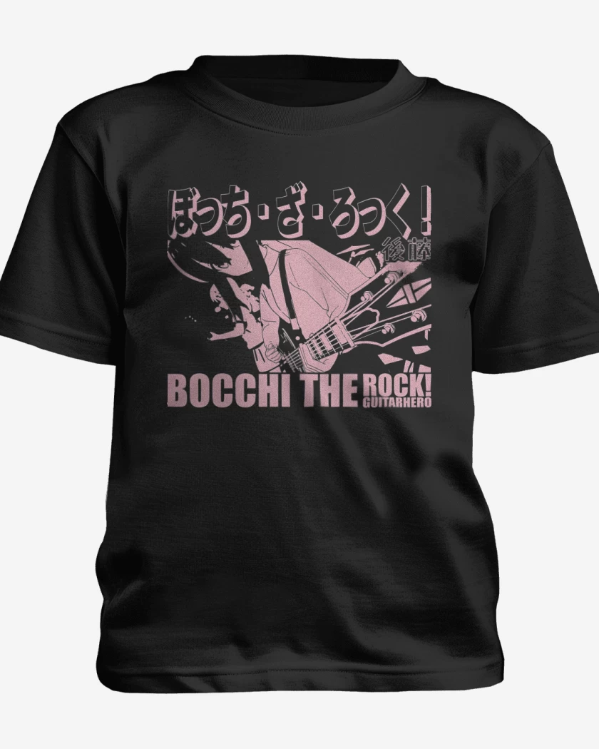 Polera de niño Negro de Bocchi The Rock
