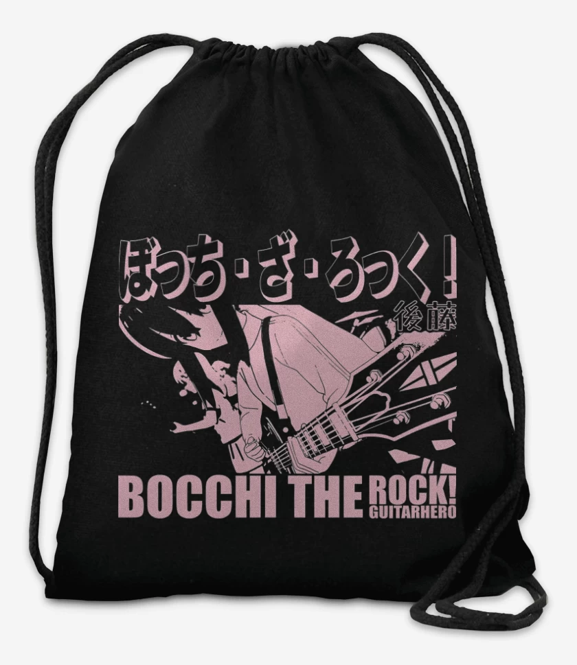 Mochila Negro de Bocchi The Rock