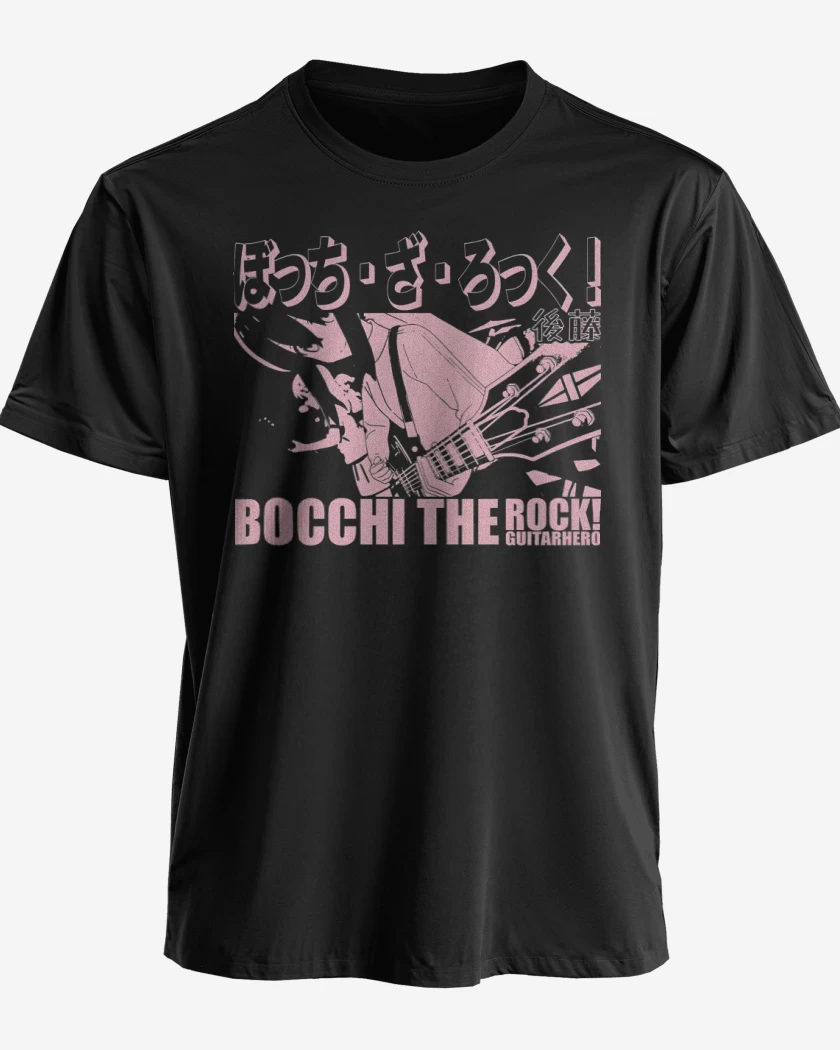 Polera premium Negro de Bocchi The Rock