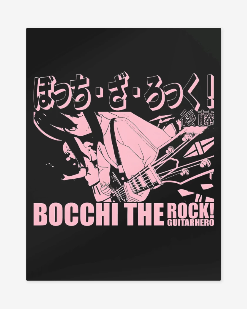 Print metalico Bocchi The Rock